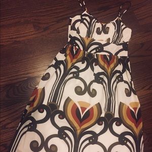 Gap graphic print cotton dress